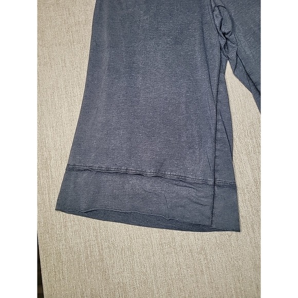 Livi Active Women's Plus Size 14/16 Gray Drawstring Waist Wide Leg Capri Pants - Picture 4 of 9